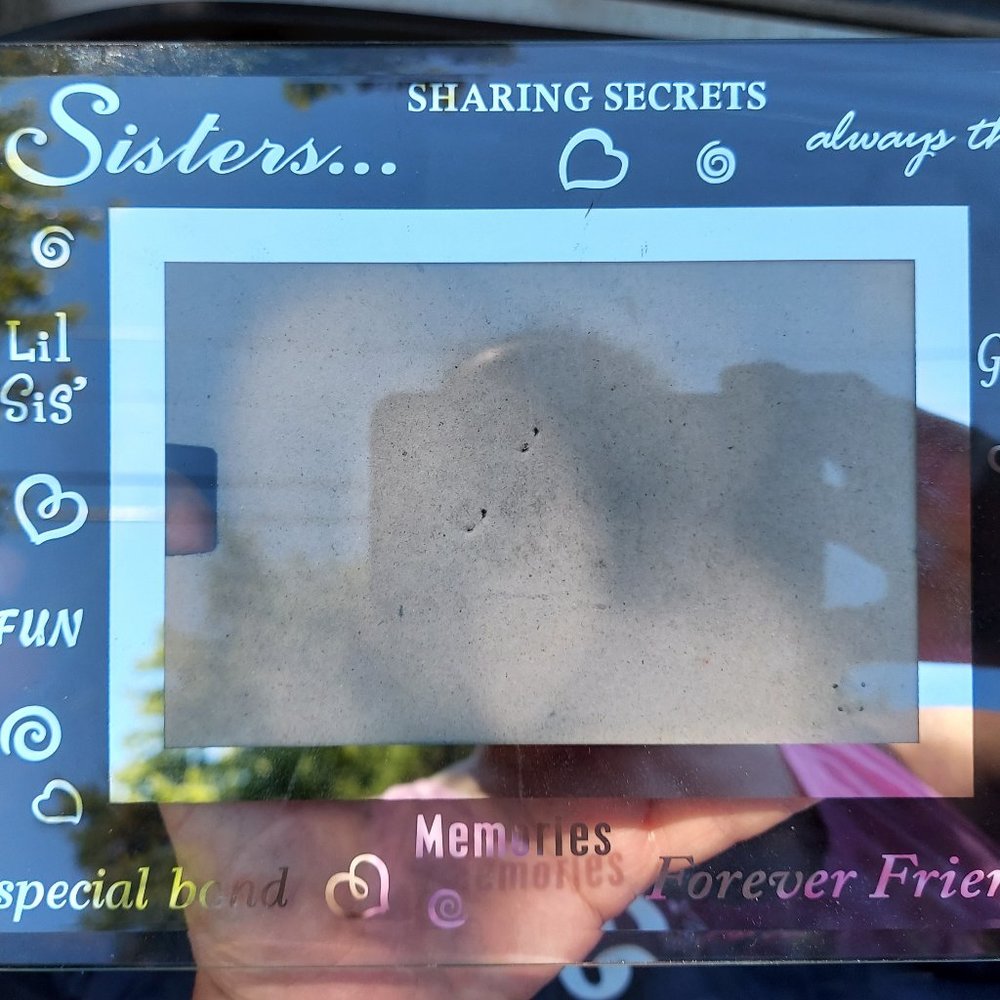 Sister's Glass Picture Frame